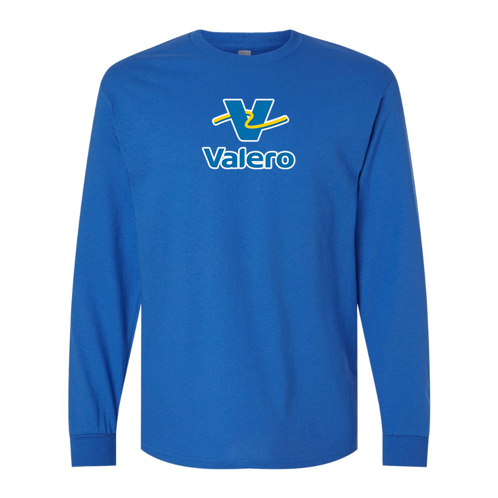 Men's Valero Gas Station Gildan Heavy Cotton Long Sleeve T-Shirt